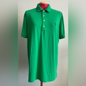 Polo Golf by Ralph Lauren - Cotton blend short sleeve polo shirt Size Large